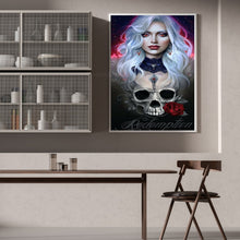 Load image into Gallery viewer, Skeleton Lady 30*40CM(Canvas) Full Round Drill Diamond Painting

