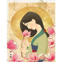 Load image into Gallery viewer, Mulan 30*40CM(Canvas) Full Round Drill Diamond Painting
