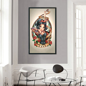 Yishu - Snow White - 40*70CM 11CT 3 Stamped Cross Stitch
