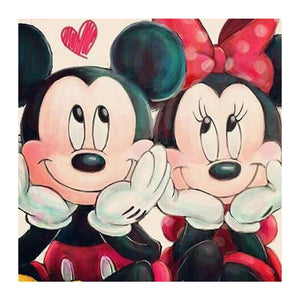 Mickey Mouse 30*30CM(Picture) Full Square Drill Diamond Painting