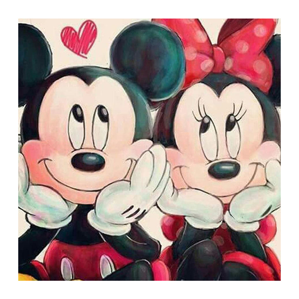 Mickey Mouse 30*30CM(Picture) Full Square Drill Diamond Painting