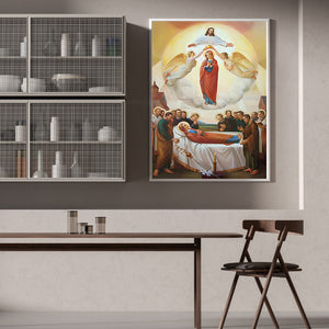 The Birth Of Jesus 40*50CM(Canvas) Full Round Drill Diamond Painting