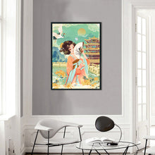Load image into Gallery viewer, Yishu - Ancient Beauty - 40*56CM 11CT 3 Stamped Cross Stitch
