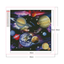 Load image into Gallery viewer, Space Planet 50*50CM(Picture) Full Square Drill Diamond Painting
