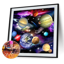 Load image into Gallery viewer, Space Planet 50*50CM(Picture) Full Square Drill Diamond Painting
