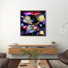 Load image into Gallery viewer, Space Planet 50*50CM(Picture) Full Square Drill Diamond Painting
