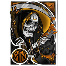 Load image into Gallery viewer, Skull Tarot Card 30*40CM(Canvas) Full Round Drill Diamond Painting
