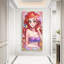 Load image into Gallery viewer, Mermaid Ariel 30*50CM(Canvas) Full Round Drill Diamond Painting
