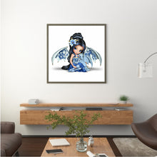 Load image into Gallery viewer, Elves And Pterosaurs 45*45CM(Picture) Full Square Drill Diamond Painting
