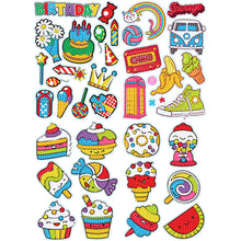 Load image into Gallery viewer, 34 PCS Mosaic Paster Diamonds Painting Sticker (Cartoon Ice Cream Cake 140)
