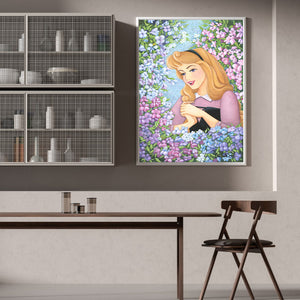 Disney Sleeping Beauty 40*50CM(Canvas) Full Round Drill Diamond Painting