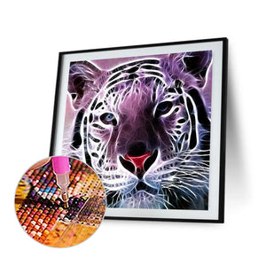 Ferocious Tiger 40*40CM(Picture) Full Square Drill Diamond Painting