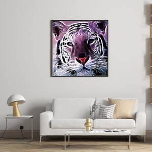 Ferocious Tiger 40*40CM(Picture) Full Square Drill Diamond Painting