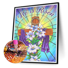 Load image into Gallery viewer, He&#39;S Resurrected 40*50CM(Canvas) Full Round Drill Diamond Painting
