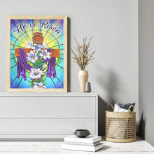 Load image into Gallery viewer, He&#39;S Resurrected 40*50CM(Canvas) Full Round Drill Diamond Painting
