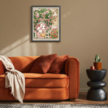 Load image into Gallery viewer, Huancan - Bunny In The Garden - 44*56CM 11CT 3 Stamped Cross Stitch
