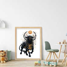 Load image into Gallery viewer, Huancan - Cow - 40*56CM 11CT 3 Stamped Cross Stitch

