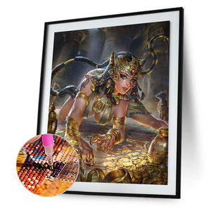 Medusa 30*40CM(Canvas) Full Round Drill Diamond Painting