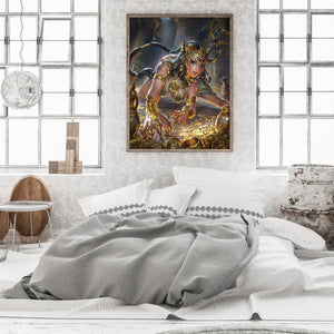 Medusa 30*40CM(Canvas) Full Round Drill Diamond Painting