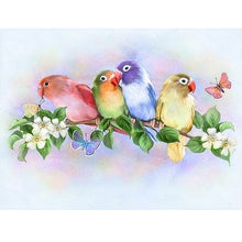 Load image into Gallery viewer, Parrot 50*40CM(Canvas) Full Round Drill Diamond Painting
