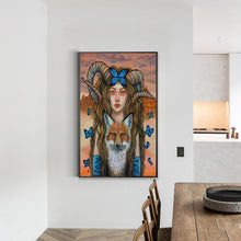 Load image into Gallery viewer, Beauty And The Animals 40*60CM(Canvas) Full Round Drill Diamond Painting
