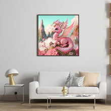 Load image into Gallery viewer, Pink Dragon 30*30CM(Picture) Full Square Drill Diamond Painting
