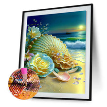 Load image into Gallery viewer, Dreamlike Beach Shells 30*40CM(Canvas) Full Round Drill Diamond Painting
