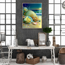 Load image into Gallery viewer, Dreamlike Beach Shells 30*40CM(Canvas) Full Round Drill Diamond Painting

