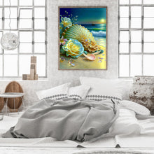 Load image into Gallery viewer, Dreamlike Beach Shells 30*40CM(Canvas) Full Round Drill Diamond Painting
