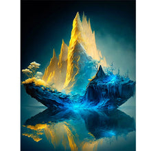 Load image into Gallery viewer, Metallic Mountain Stream 30*40CM(Canvas) Full Round Drill Diamond Painting
