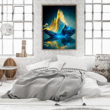 Load image into Gallery viewer, Metallic Mountain Stream 30*40CM(Canvas) Full Round Drill Diamond Painting
