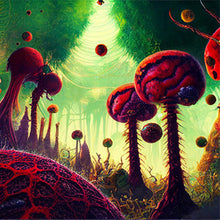Load image into Gallery viewer, Fantasy Cell World 40*40CM(Canvas) Full Round Drill Diamond Painting

