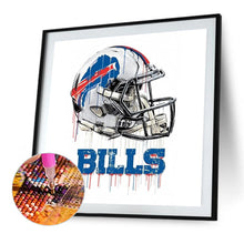 Load image into Gallery viewer, Buffalo Bills 50*50CM(Canvas) Full Round Drill Diamond Painting

