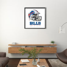 Load image into Gallery viewer, Buffalo Bills 50*50CM(Canvas) Full Round Drill Diamond Painting
