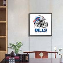 Load image into Gallery viewer, Buffalo Bills 50*50CM(Canvas) Full Round Drill Diamond Painting
