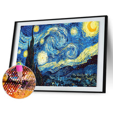 Load image into Gallery viewer, Van Gogh - Starry Night 50*40CM(Canvas) Full Round Drill Diamond Painting
