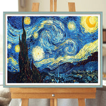 Load image into Gallery viewer, Van Gogh - Starry Night 50*40CM(Canvas) Full Round Drill Diamond Painting
