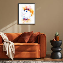 Load image into Gallery viewer, Huancan - Beauty And The Beast - Teapot Lady - 40*50CM 11CT 3 Stamped Cross Stitch

