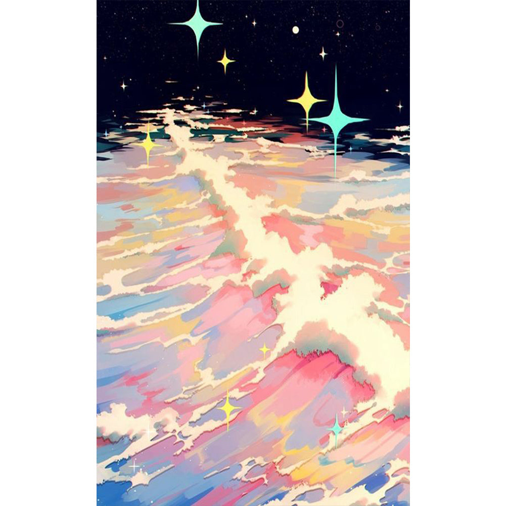 Shimmering Beach 40*60CM(Canvas) Full Round Drill Diamond Painting