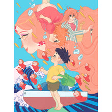 Load image into Gallery viewer, Yishu - Ponyo On The Cliff - 40*56CM 11CT 3 Stamped Cross Stitch
