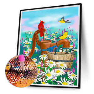 Cardinal 30*40CM(Canvas) Full Round Drill Diamond Painting