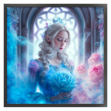 Load image into Gallery viewer, Huancan - Snow Princess - 50*50CM 11CT 3 Stamped Cross Stitch
