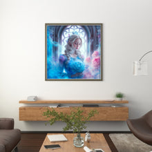 Load image into Gallery viewer, Huancan - Snow Princess - 50*50CM 11CT 3 Stamped Cross Stitch
