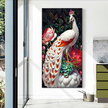 Load image into Gallery viewer, Peacock 40*70CM(Canvas) Full Round Drill Diamond Painting
