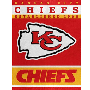 Kansas City Chiefs 40*50CM(Canvas) Full Round Drill Diamond Painting