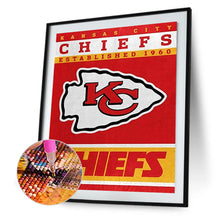 Load image into Gallery viewer, Kansas City Chiefs 40*50CM(Canvas) Full Round Drill Diamond Painting
