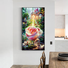 Load image into Gallery viewer, Dreamlike Roses 40*70CM(Canvas) Full Round Drill Diamond Painting
