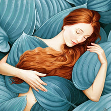 Load image into Gallery viewer, Sleeping Beauty 35*35CM(Canvas) Full Round Drill Diamond Painting
