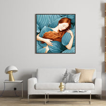 Load image into Gallery viewer, Sleeping Beauty 35*35CM(Canvas) Full Round Drill Diamond Painting
