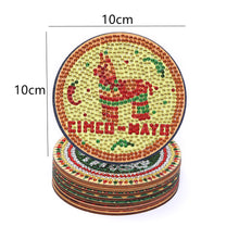 Load image into Gallery viewer, 8pcs DIY Anti Slip Coasters Stackable Creative for Tabletop Protection (AA1169)
